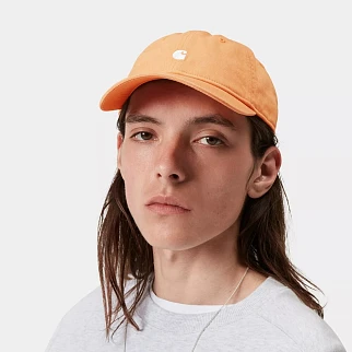 Кепка Carhartt WIP Madison Logo Gentle Orange/White