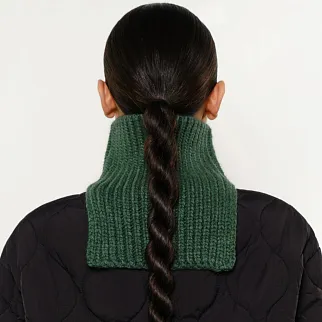 Снуд UNU вязаный зелёный