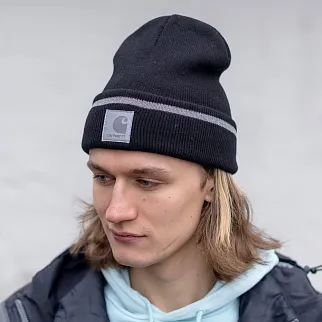 Шапка Carhartt WIP Watch Hat Reflective Grey