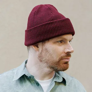 Шапка Kusto FUNKY One бордовая