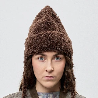 Шапка CHECK YA HEAD коричневая Т2359/103