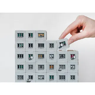 Книга-конструктор Zupagrafika Panelki (Панельки)