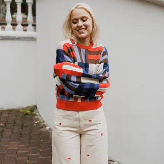 Свитер Thinking Mu Field Red Philis