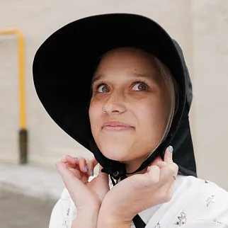 Панама CHECK YA HEAD черная 25596/1