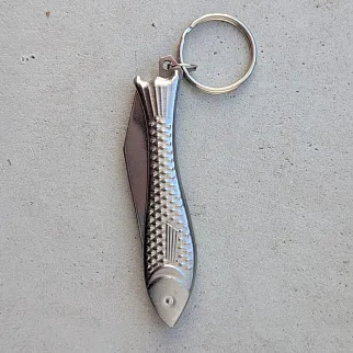 Брелок с карманным ножом в форме рыбы FRIEND FUNCTION