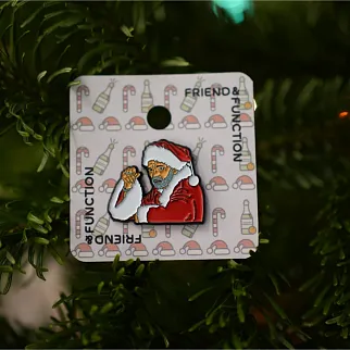 Значок Плохой Санта