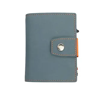 Кошелек Garzini Metal Wallets Blue Orange 