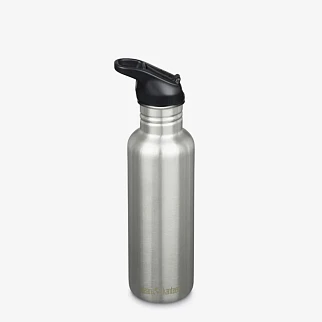 Бутылка Klean Kanteen Classic Flip Sport 800 мл Brushed Stainless