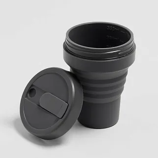 Складной стакан Stojo Carbon 355 мл