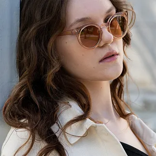 Очки Komono Lulu Dry Rose Gold Rim