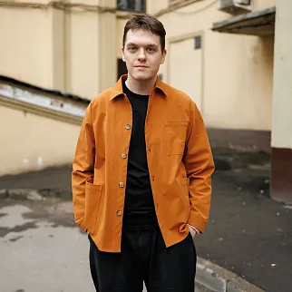 Рубашка Friend Function охра