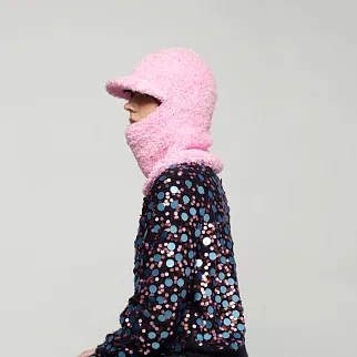 Балаклава CHECK YA HEAD розовая T1919/49