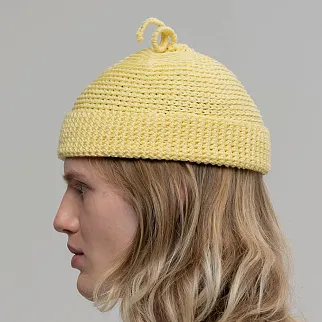 Шапка CHECK YA HEAD желтая 25225/197