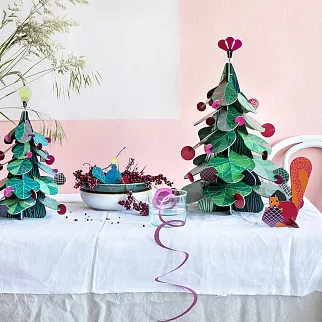 3D-конструктор Studio ROOF Christmas Tree, squirrel