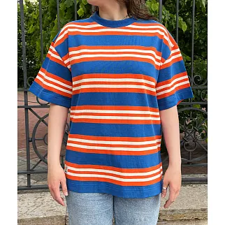 Футболка Меч STRIPES Lapis-Fire-White