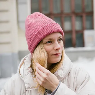 Шапка Kusto Heat SHORT Брусника