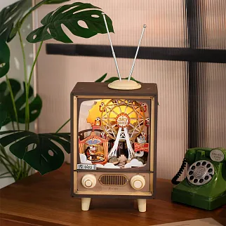 3D-пазл + музыкальная шкатулка Robotime Sunset Carnival