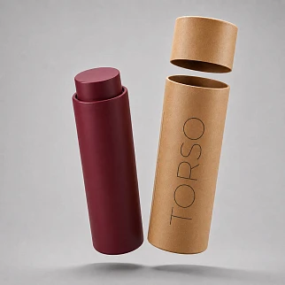 Термос Torso 480мл бургунди