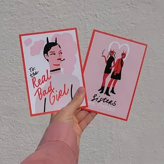 Открытка O Paper Paper Sisters