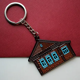 Брелок металлический FRIEND FUNCTION Изба