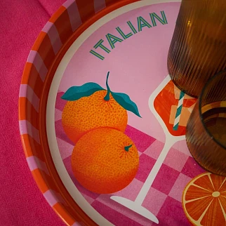 Поднос Aperitivo Spritz металлический Rex