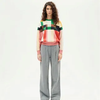 Свитер Thinking Mu Мerino Wool Philis разноцветный