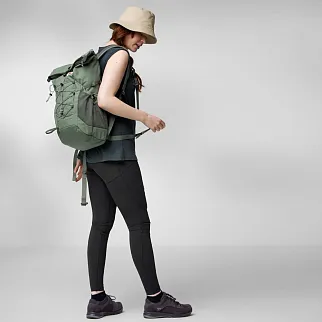 Рюкзак Fjallraven Abisko Hike Foldsack Patina Green (614)