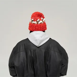 Шапка CHECK YA HEAD красная 2461/33