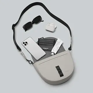 Кроссбоди сумка Gaston Luga Splash Moon Taupe