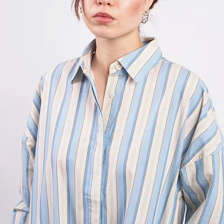 Платье-рубашка Thinking Mu Messina Stripes Aurel