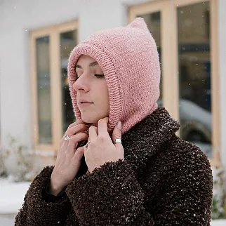 Капор Friend Function пудровый