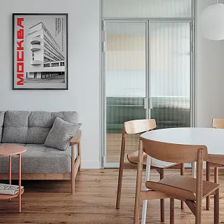 Плакат Allmodernism Дом Наркомфина