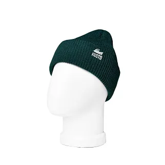 Шапка Kusto One нефрит с вышивкой