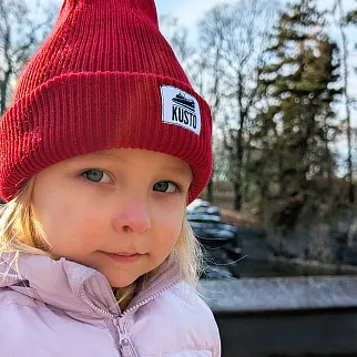 Шапка Kusto KIDS красная