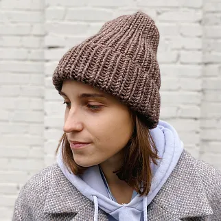 Вязаная шапка KUKA желудевая