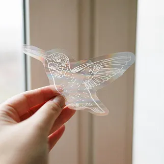 Стикер на окно - ловец радуги Friend Function (разные дизайны)