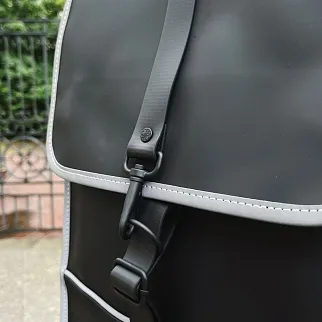 Рюкзак Rains Classic Black Reflective