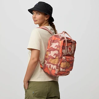 Рюкзак Fjallraven Kanken Graphics Laptop 15 Nimbus Blue - Hidden Animals