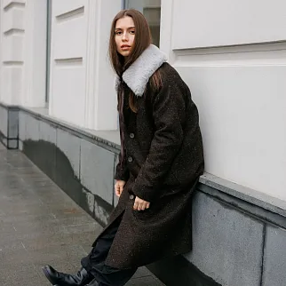 Меховой воротничок Friend Function кролик