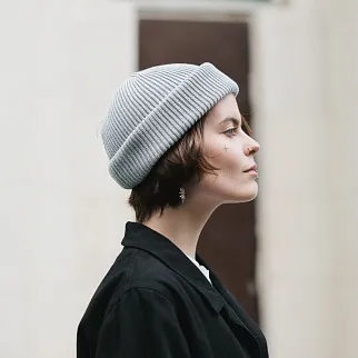 Шапка CHECK YA HEAD серая 25220/62