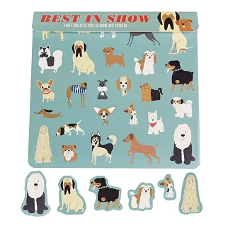 Классные стикеры с собаками REX