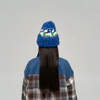 Шапка CHECK YA HEAD синяя 2461/51 