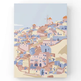 Плакат Санторини #2