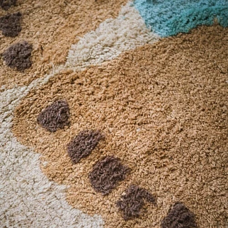 Коврик для ванной с ногами REX