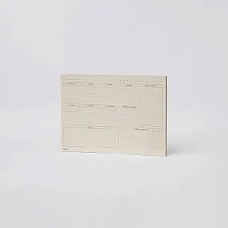 Настольный планировщик Falafel Books A4 Cane Sugar