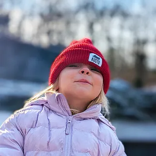 Шапка Kusto KIDS красная