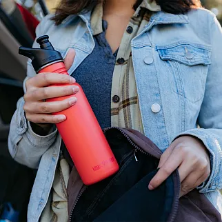 Бутылка Klean Kanteen Classic Sport 532 мл Tiger Lily