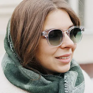 Очки MESSYWEEKEND Bille Crystal Green