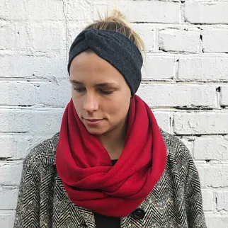 Снуд Friend Function шерстяной Кармин