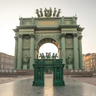 Сборная модель Нарвские ворота